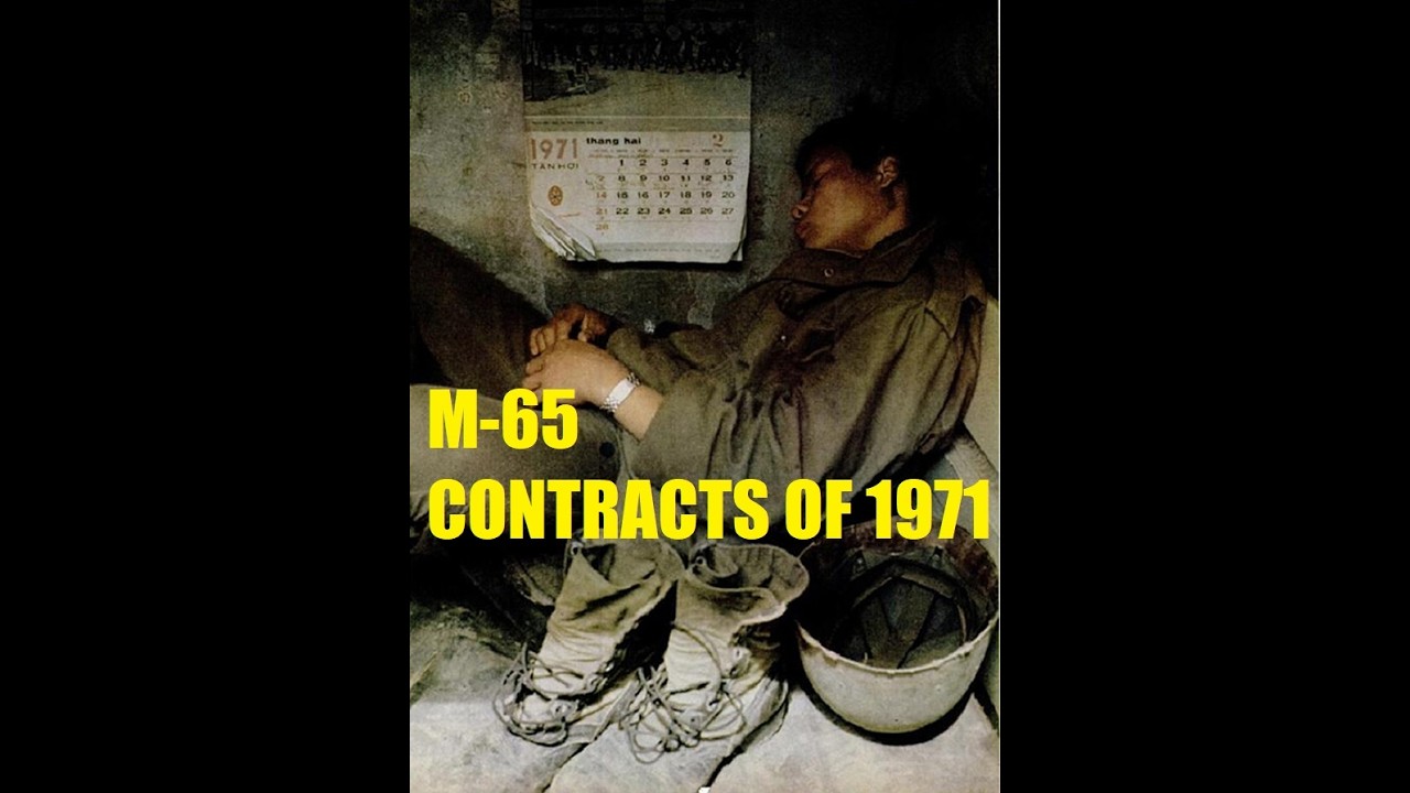 FIELD JACKETS M-65  CONTRACTS OF 1971