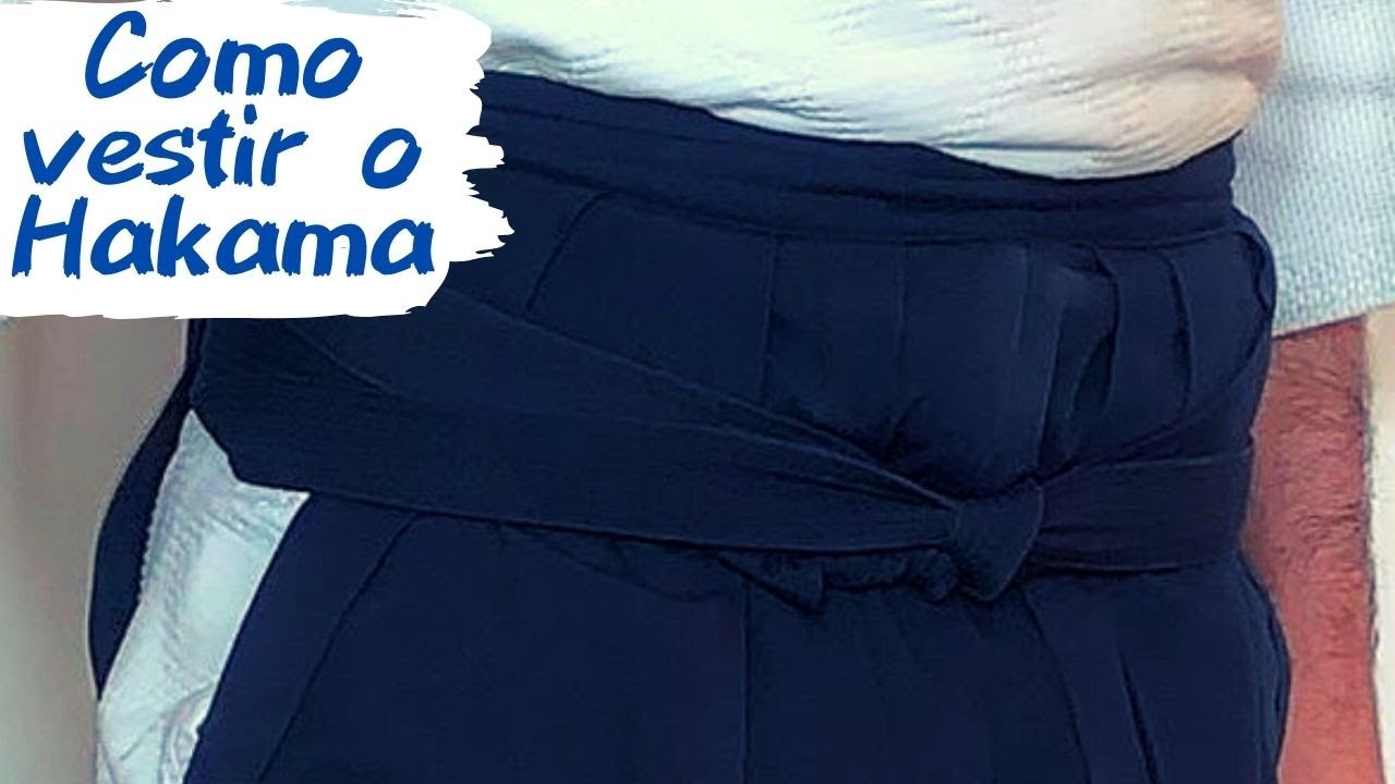 3 formas de como vestir o Hakama