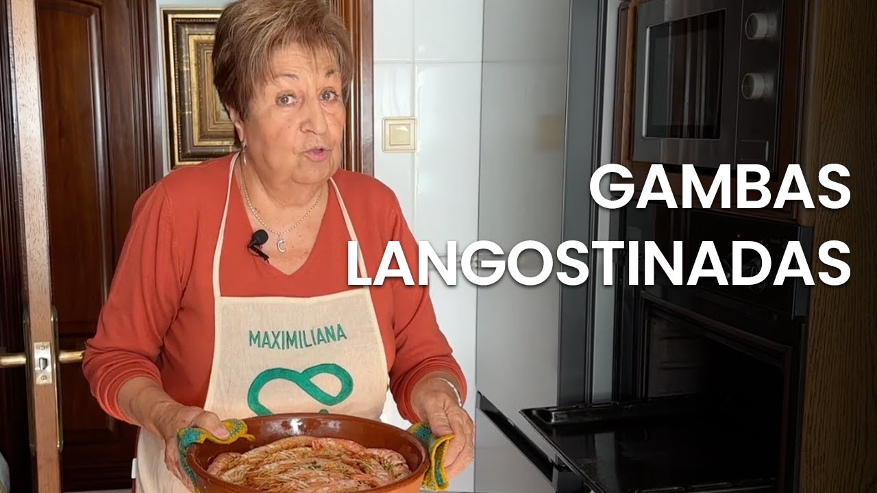 Receta de gambas langostineras de Conchita!