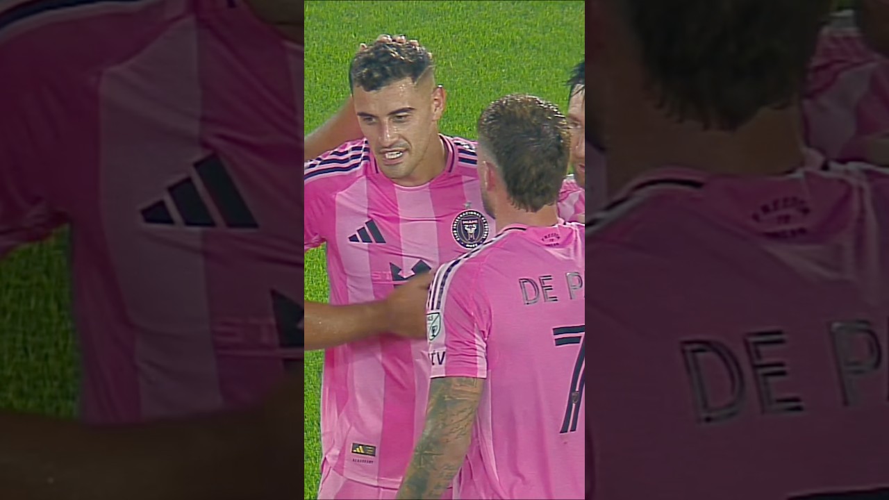 MESSI ➡️ GERMAN 🤝🔥 #InterMiamiCF #Berterame #ChampionsCup