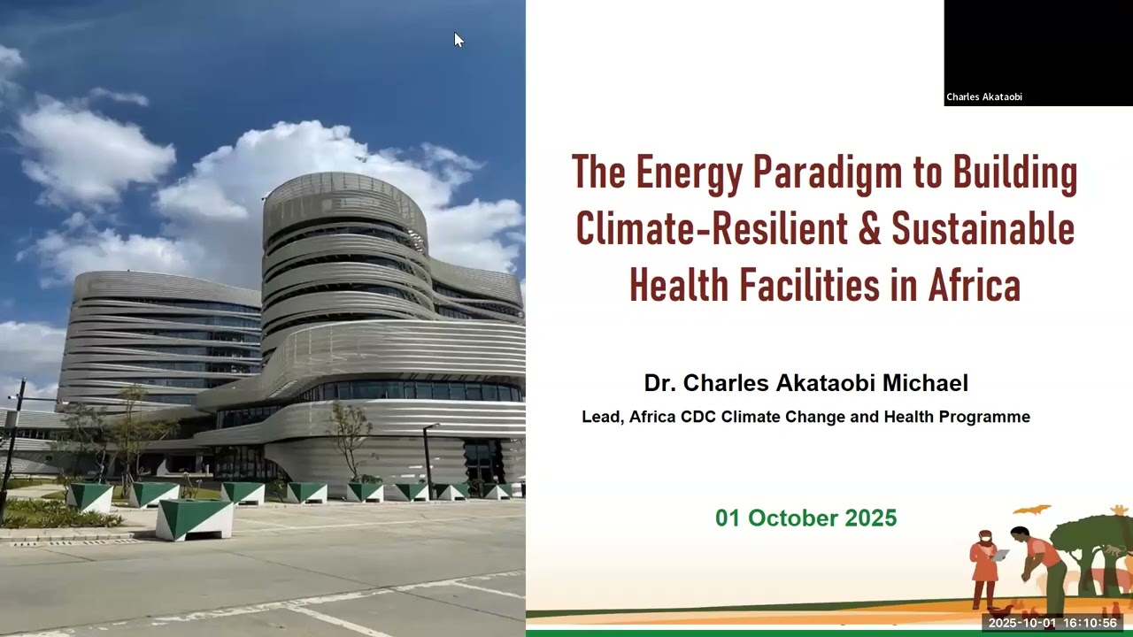 1-Introduction to climate resilience in health systems & the role of healthcare facilities- English