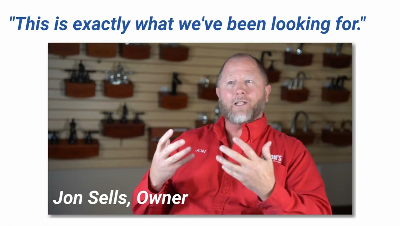 Sales Builder Pro HVAC proposal Success Story Jon's Plumbing and Heating