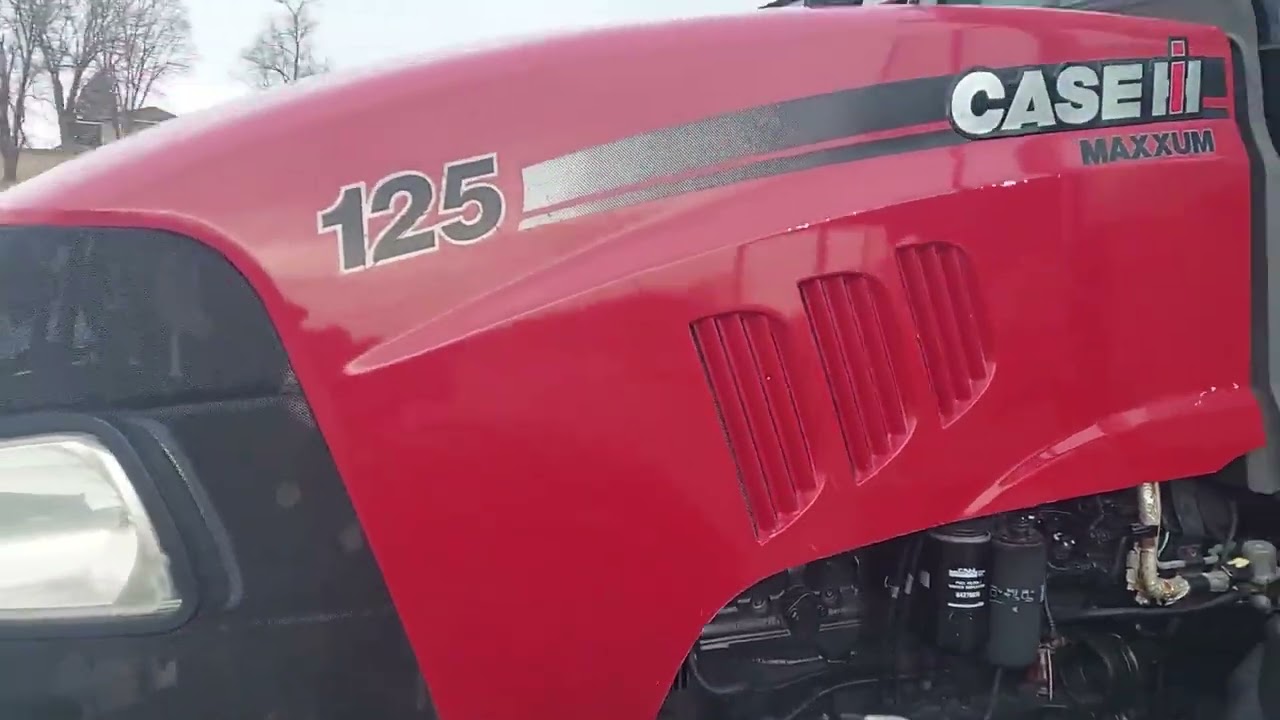 2013 CASE IH MAXXUM 125 For Sale