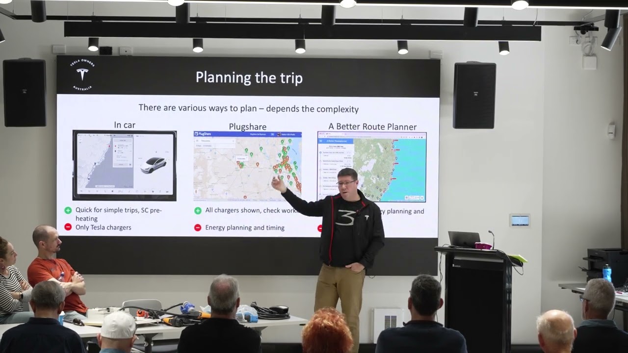 Tesla Model 3 Bootcamp - Planning a trip
