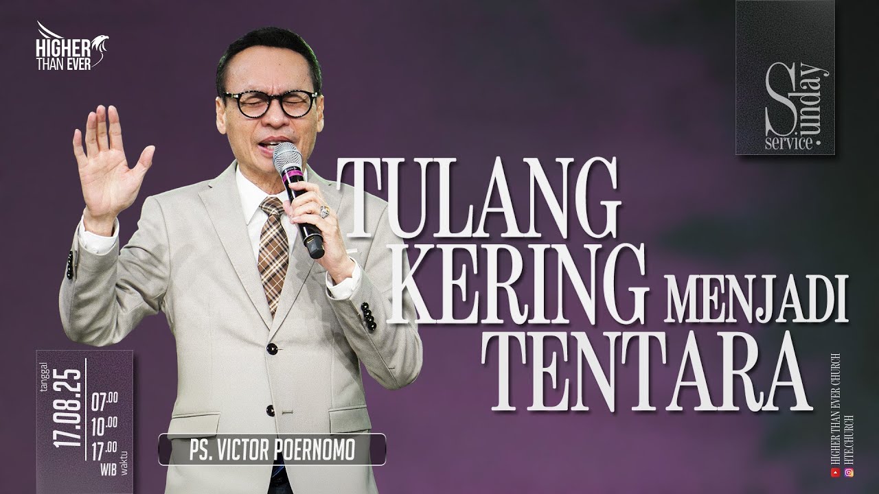 Morning Service with Ps. Victor Poernomo 