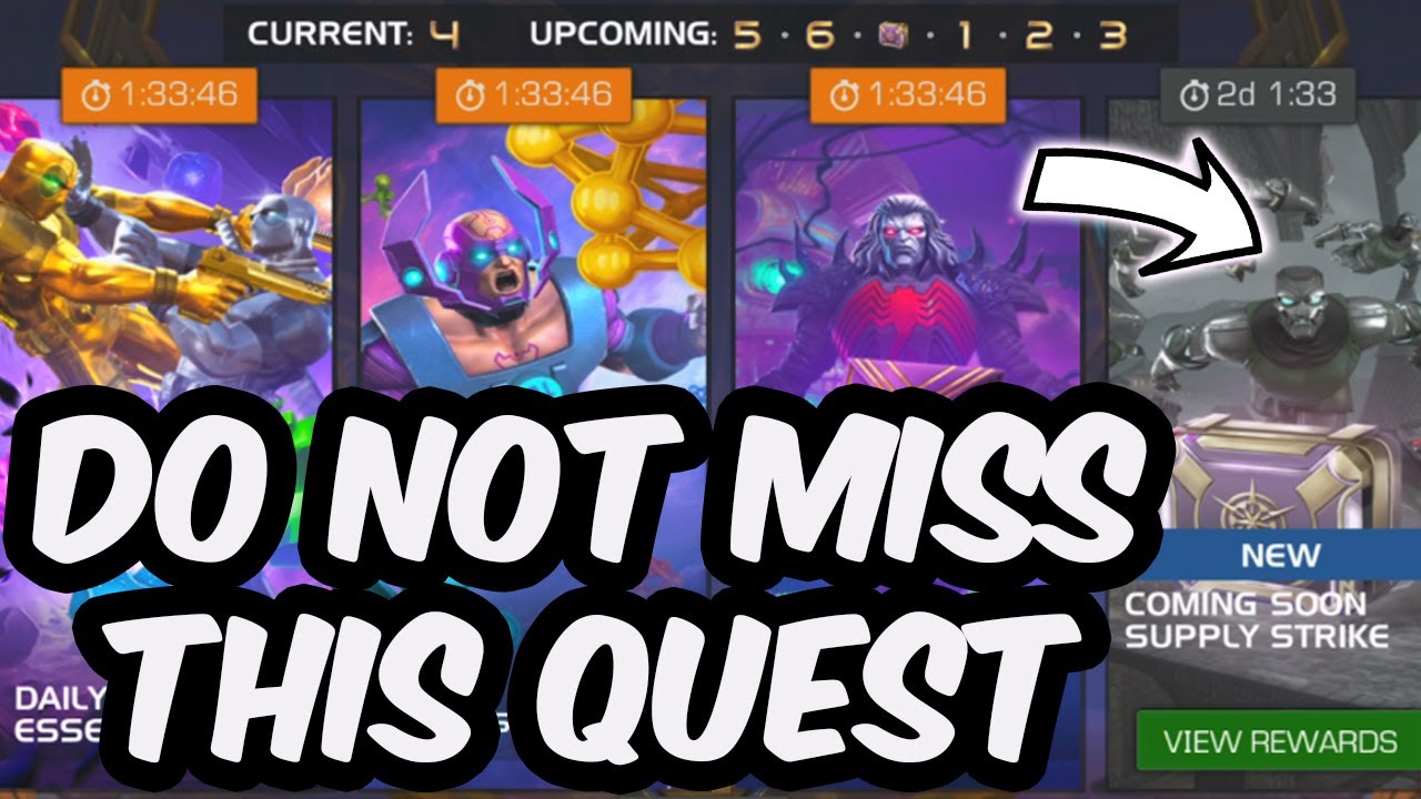 New Daily Quest Breakdown, Farming Guide & First Impressions - Marvel Contest of Champions