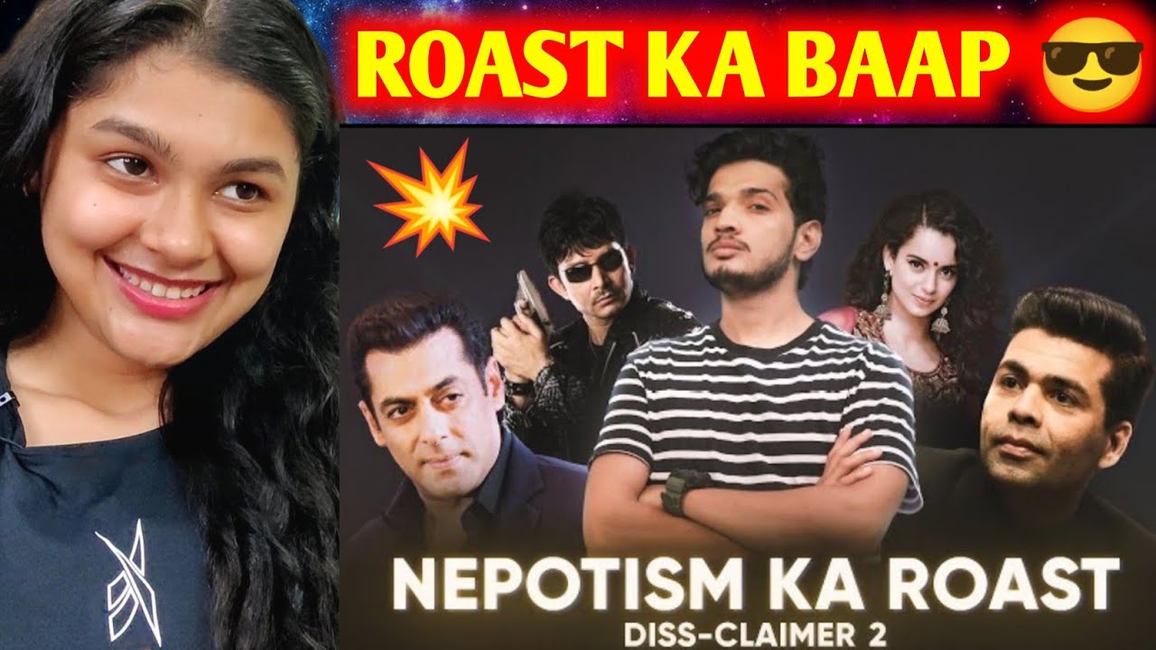 Munawar faruqui Reaction | Nepotism Ka Roast By Munnawar Faruqui