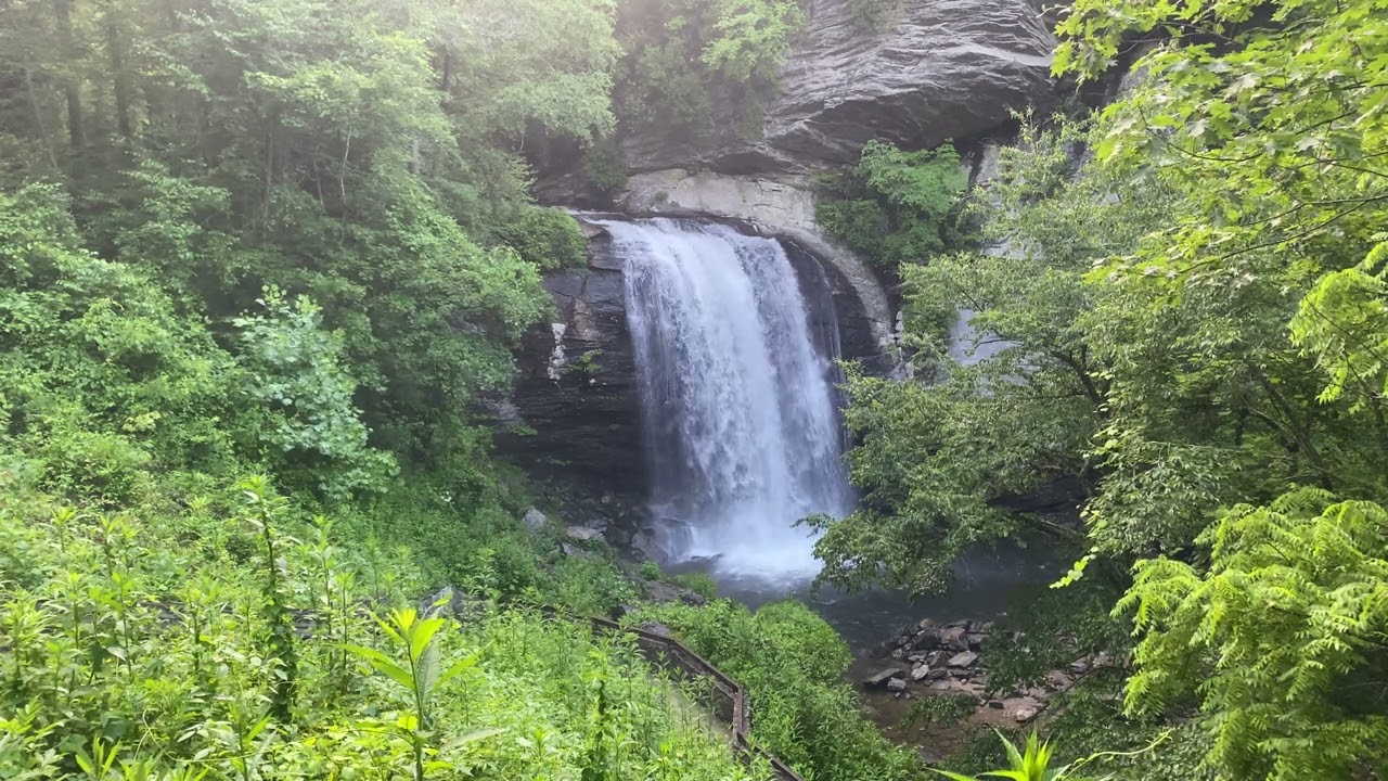 Looking Glass Falls near Brevard, NC