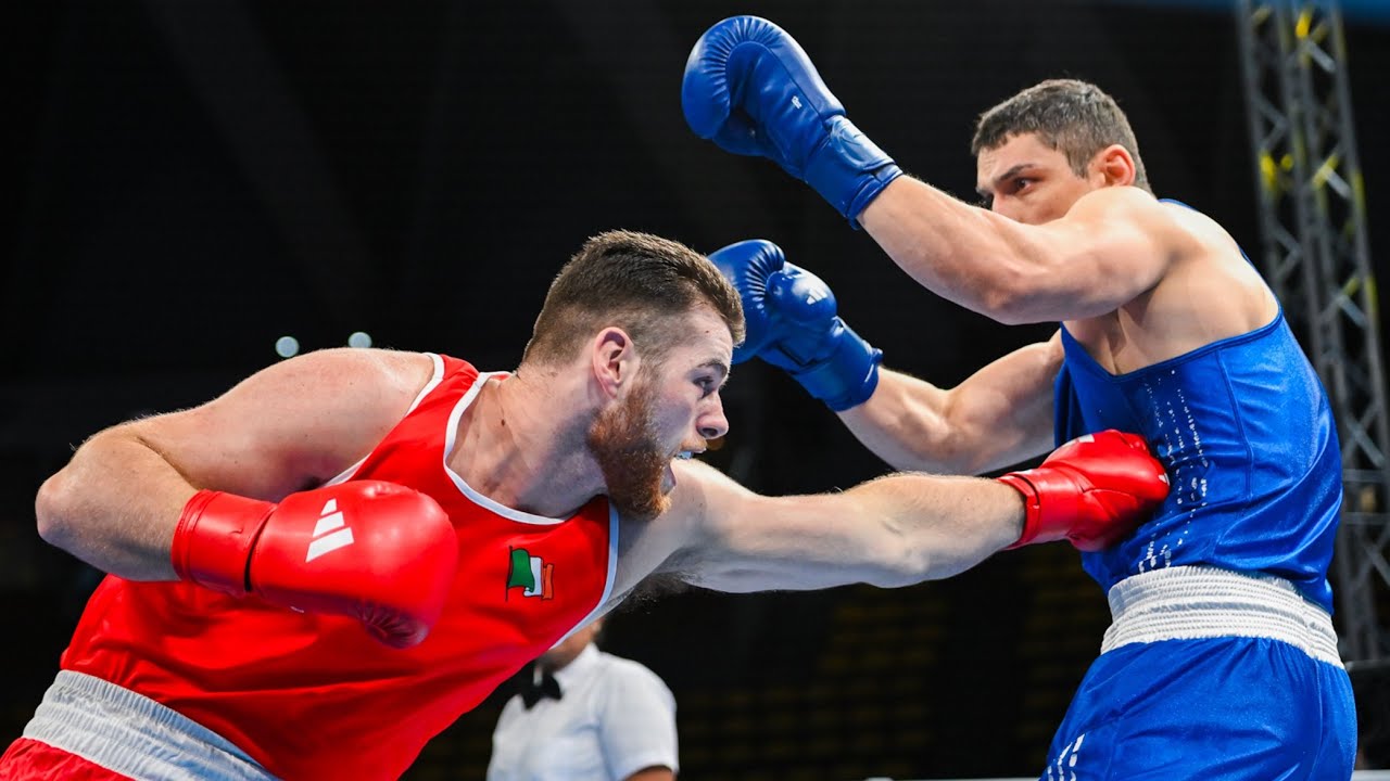 Martin McDonagh (IRL) vs. Petar Belberov (BUL) World Olympic Qualifiers 2024 (92+kg)