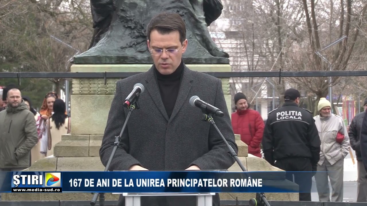 167 de ani de la Unirea Principatelor Române