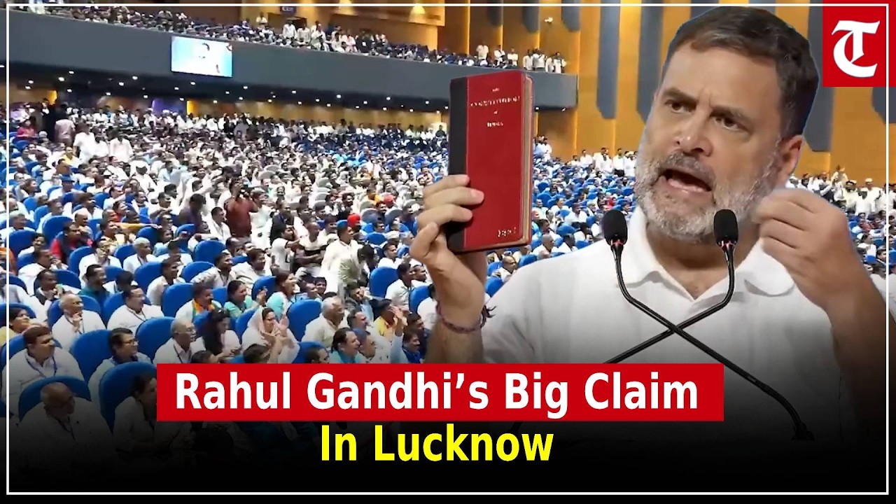 Rahul Gandhi makes a big revelation during Lucknow rally, sparks political buzz.