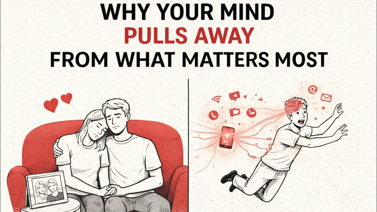 Why Your Mind Pulls Away From What Matters Most