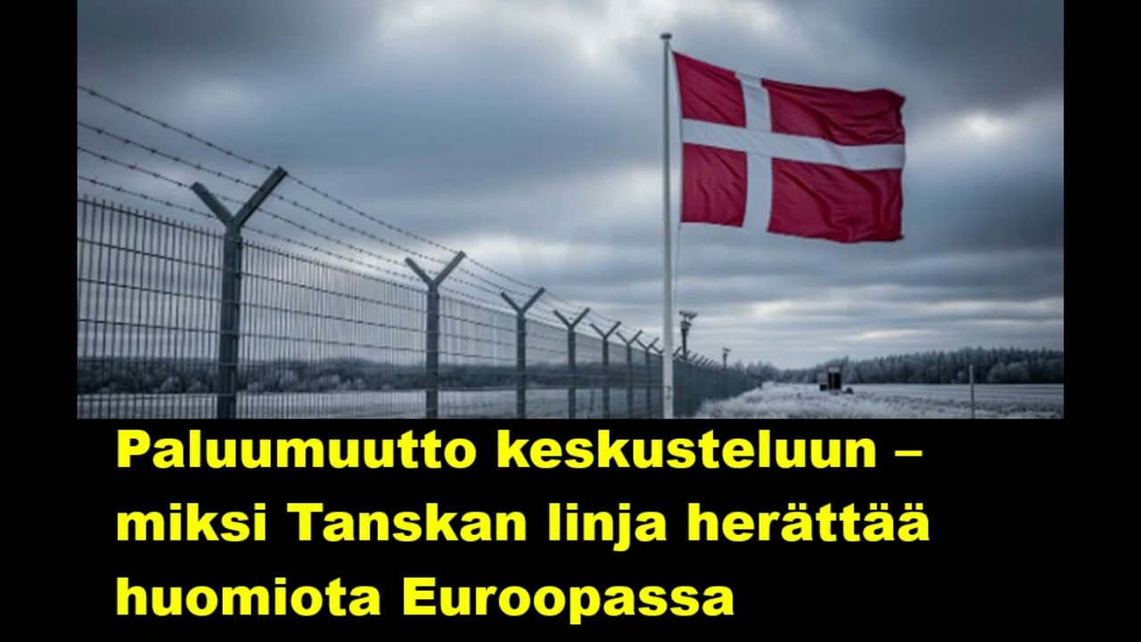 Paluumuutto keskusteluun - miksi Tanskan linja herättää huomiota Euroopassa