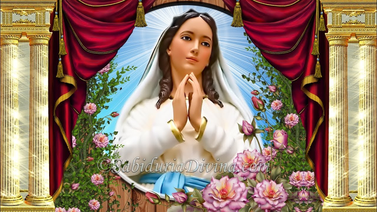 LAS 3 TRES ORACIONES DIARIAS A LA VIRGEN SANTA MARIA Acordaos Bendita sea tu Pureza CONSAGRACION V.M
