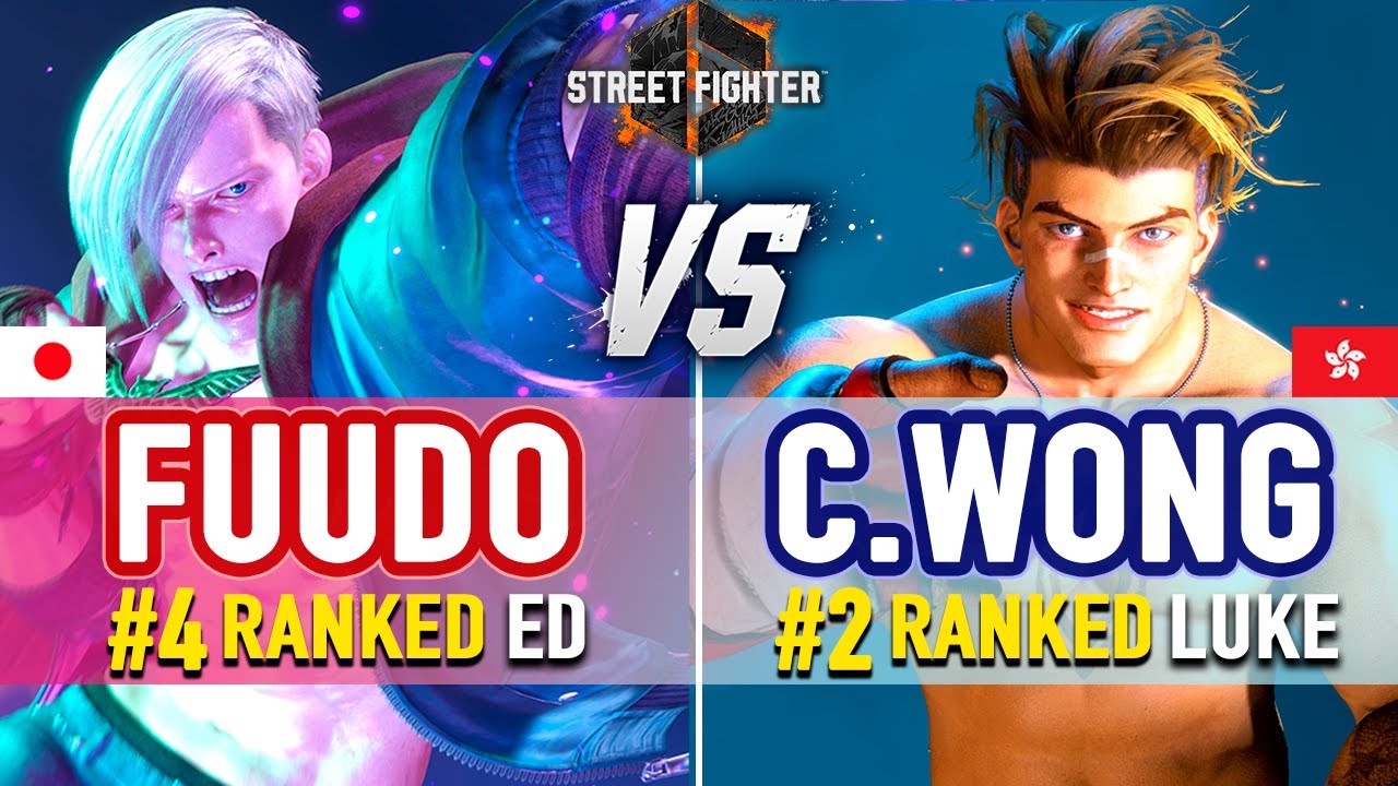 SF6 🔥 Fuudo (#4 Ranked Ed) vs Chris Wong (#2 Ranked Luke) 🔥 SF6 High Level Gameplay