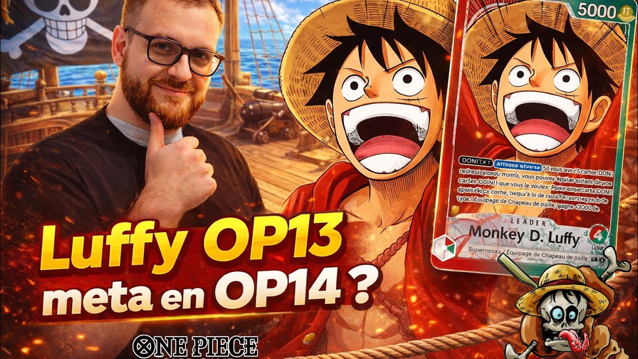 Luffy OP13 peut-il dominer la méta OP14 ? 🤔🔥