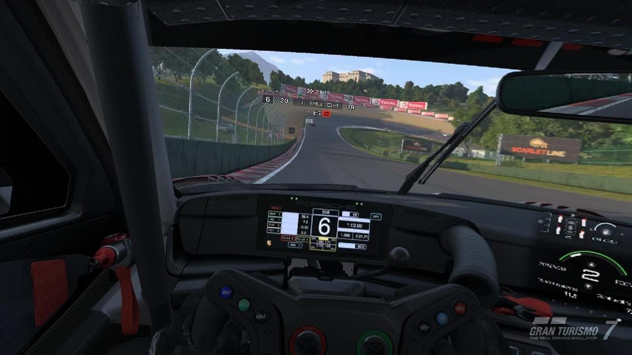 Gran Turismo 7 🥵 Final resistencia 1h  Porsche 911 GT3 R (992)  Circuit lago Maggiore