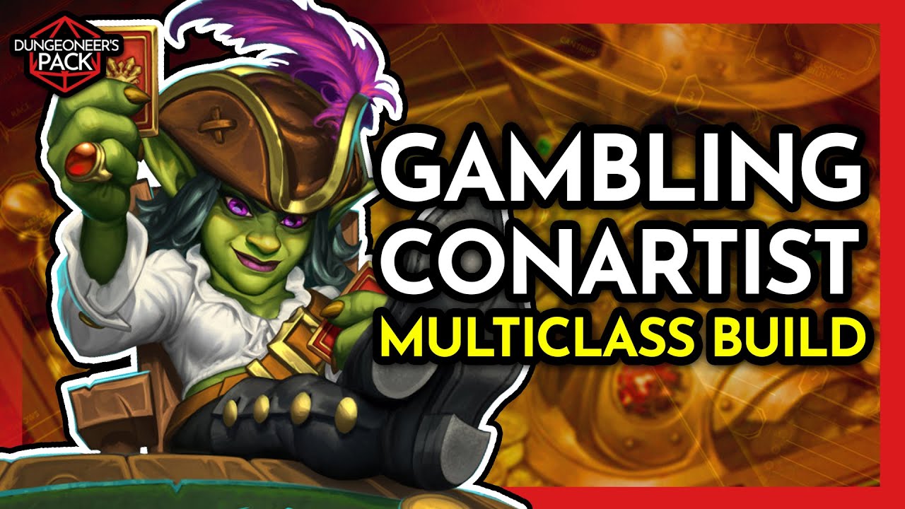 Control the Dice As a Gambling Conman! Divination Wizard Trickery Cleric Character Build│D&D 5E