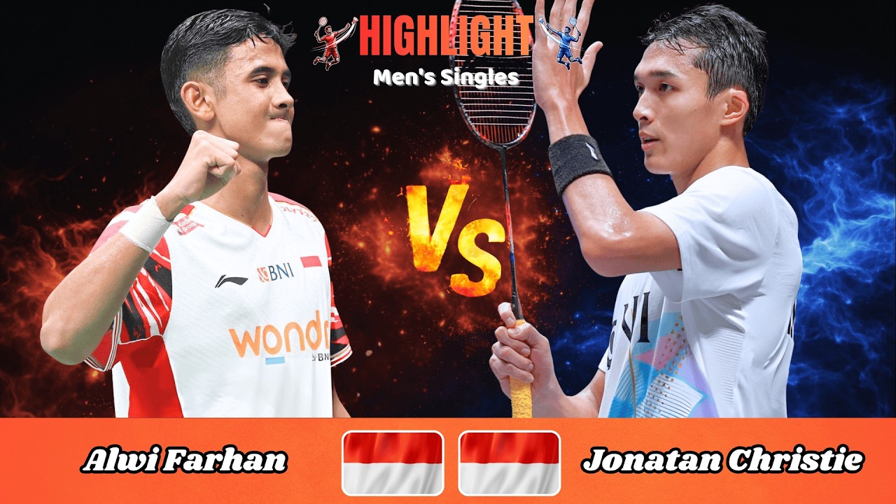 Men's Singles | Alwi Farhan (INA) vs Jonatan Christie (INA) | Badminton 2026
