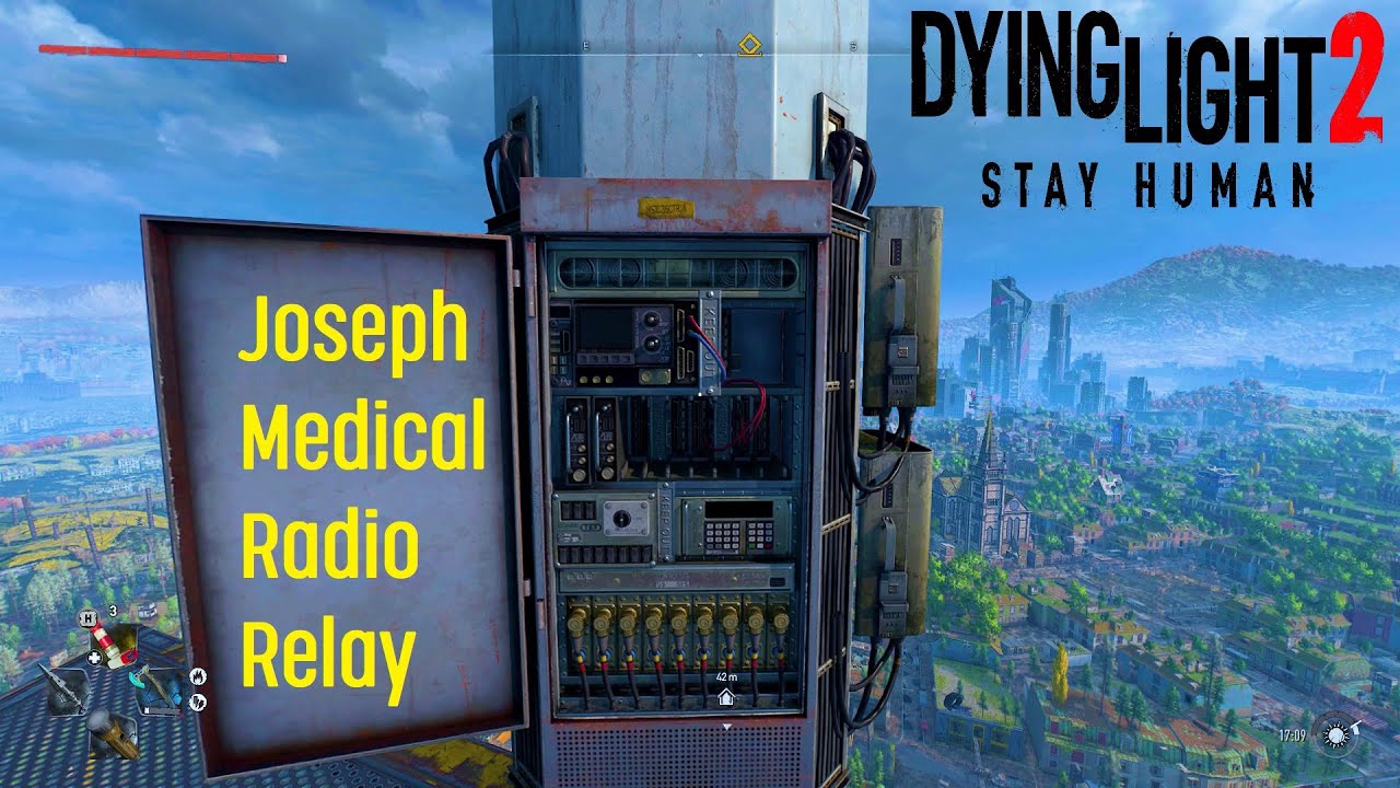 Dying Light 2 Saint Joseph Medical Radio Relay | How To Climb Saint Joseph Medical Radio Relay