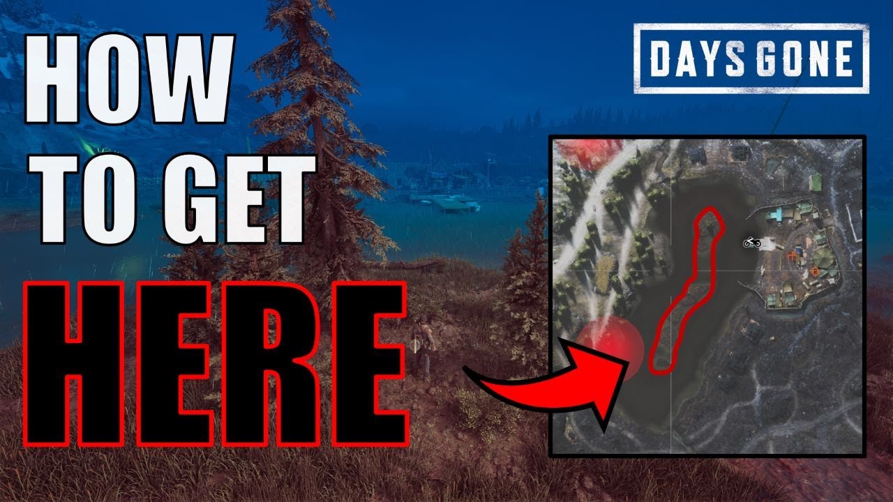 DAYS GONE - How to get in the middle of Diamond Lake and kill Mt. Bailey Horde