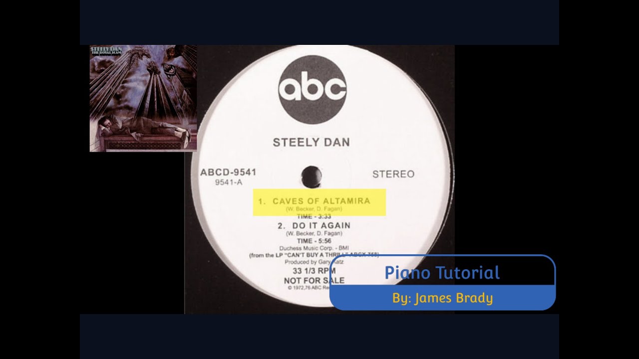 Steely Dan - Caves of Altamira Piano Tutorial