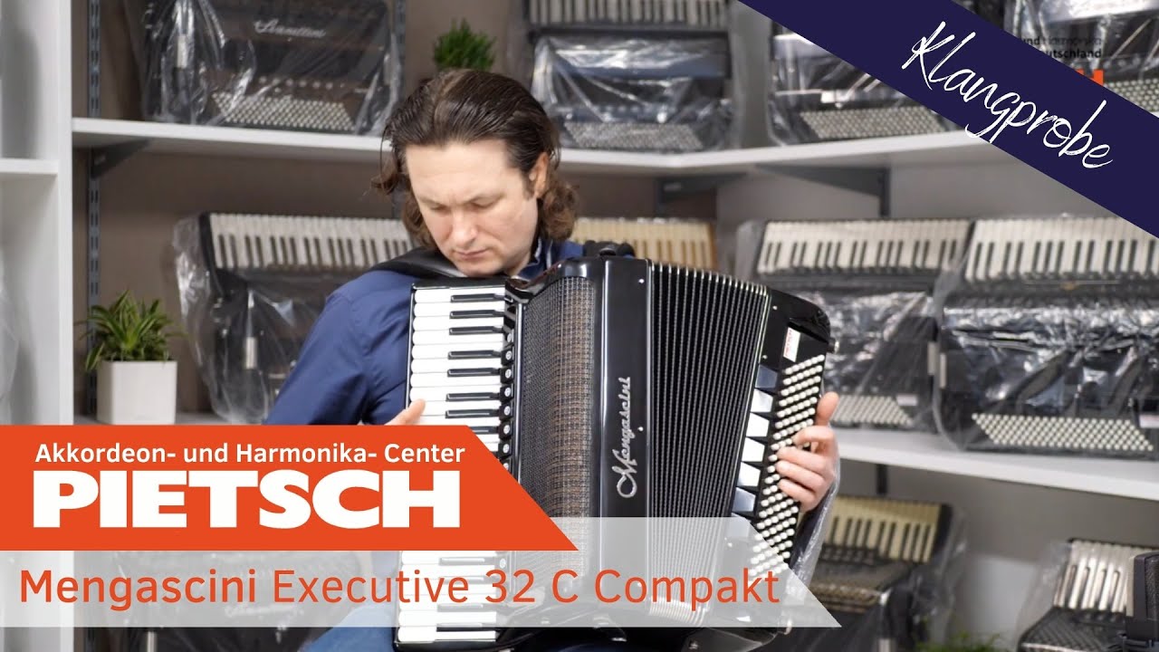 Akkordeon - Mengascini Executive 32 C Compakt - Klangprobe