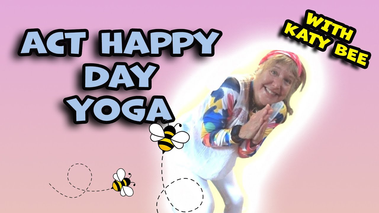 Spread Joy with this Act Happy Day Yoga Session