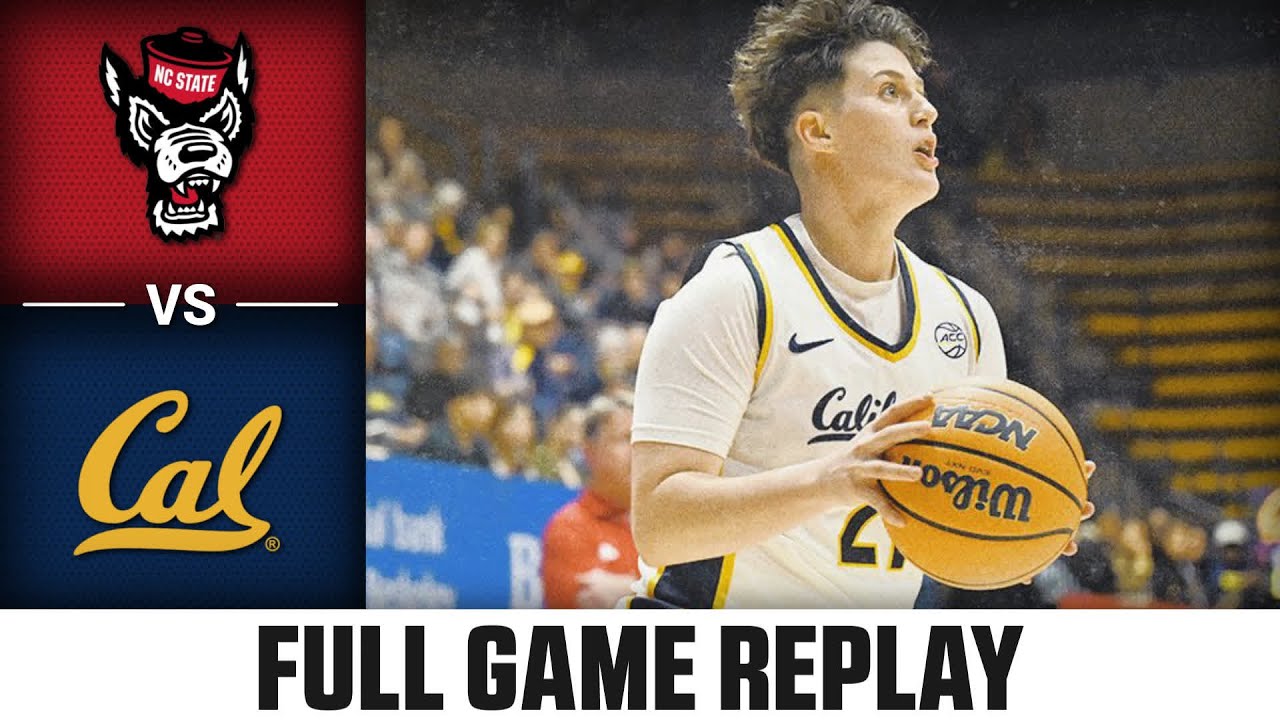 NC State vs. Cal Full Game Replay | 2024-25 ACC Women's Basketball