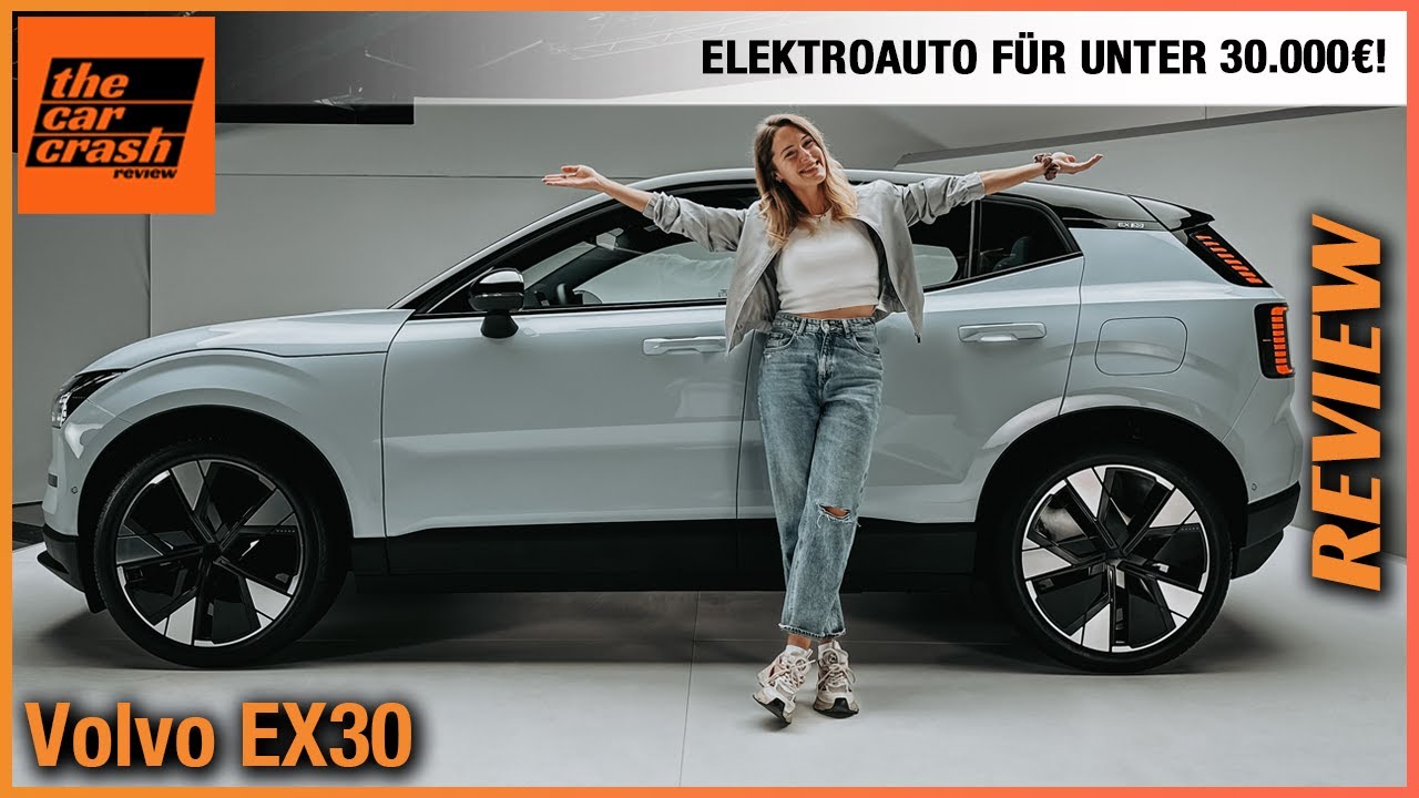 Volvo EX30 im Test (2023) So viel Elektroauto gibt's für unter 30.000€! Review | Twin Motor | EX 30