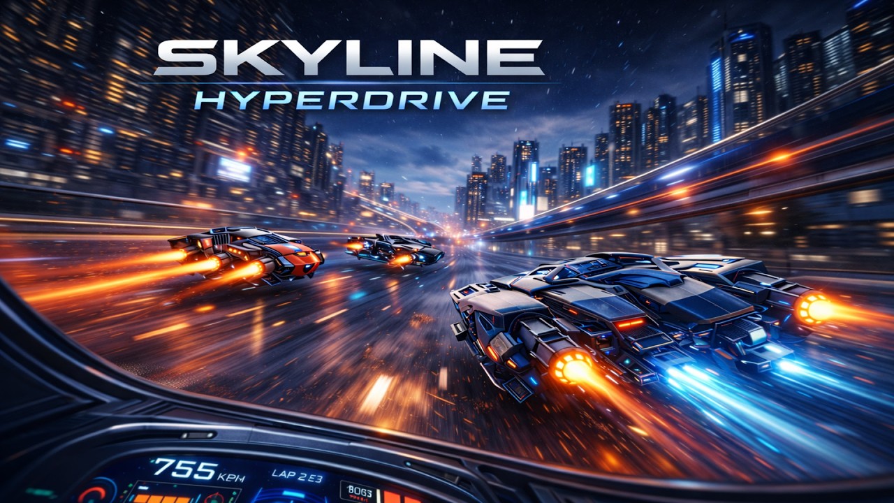 Skyline Hyperdrive | Futuristic Anti-Gravity Racing Soundtrack