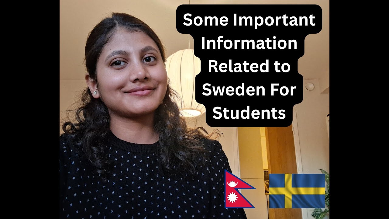 Information for new students who are coming to Sweden #nepaleseinsweden #internationalstudent