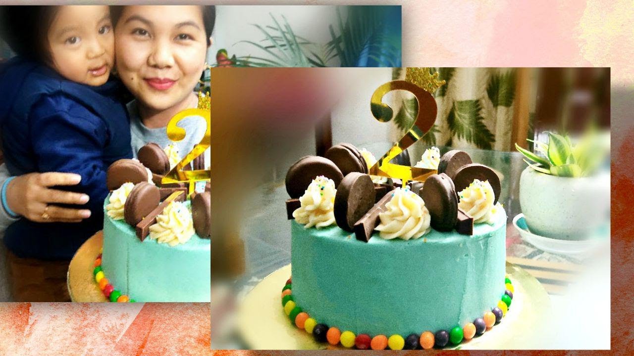 Vanilla Cake with Butter cream frosting WITHOUT Oven | Birthday cake | ZOUZAM KITCHEN
