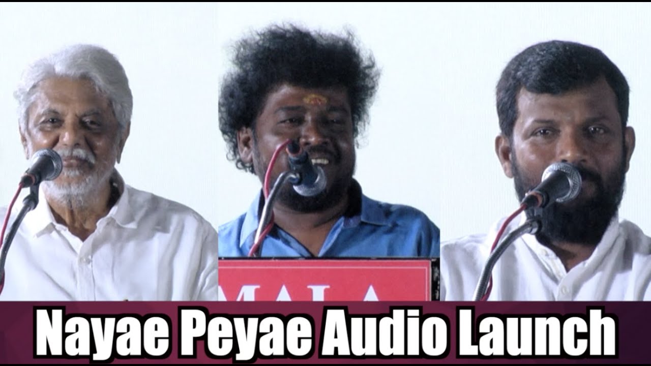 Nayae Peyae Audio Launch Dinesh Master Speech | Sakthi Vasan | Raghunanthan | Gopikrishna