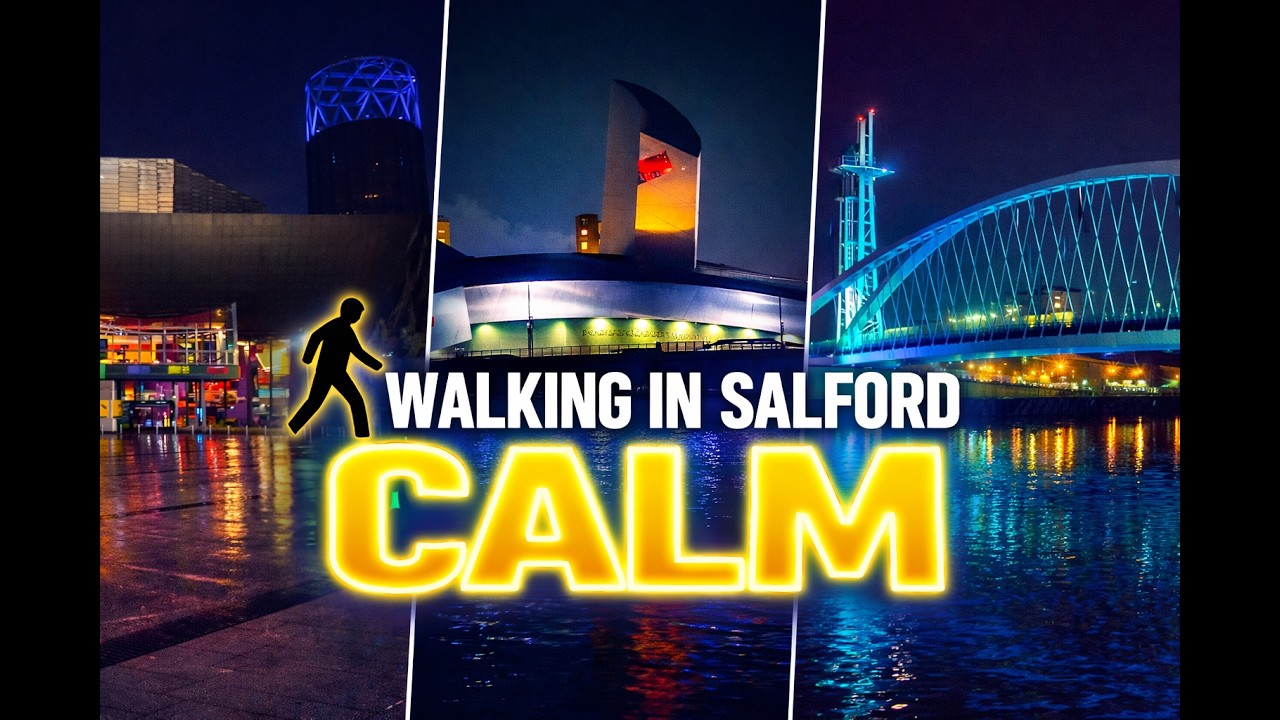 Relaxing 6AM Walk | Real City Sounds, No Talking
