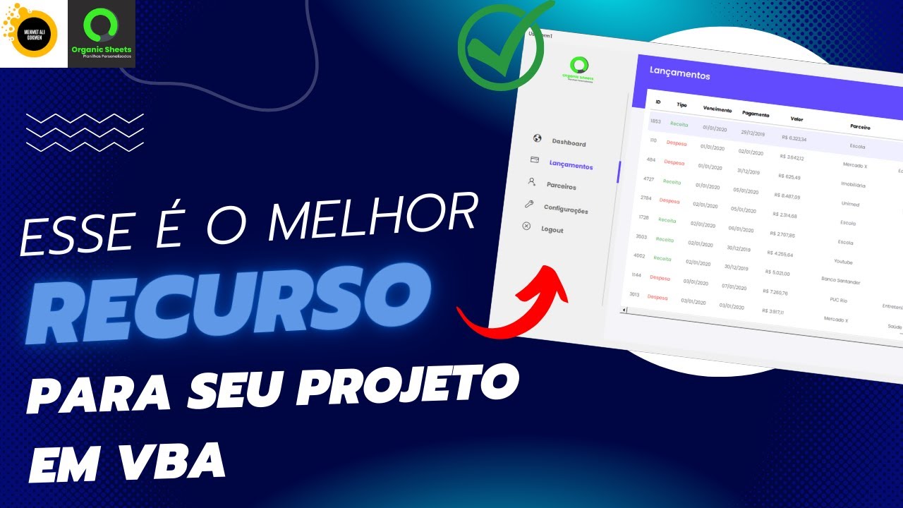 Vídeo #100 - Potencialize Seus Projetos VBA com Beleza e Elegância!