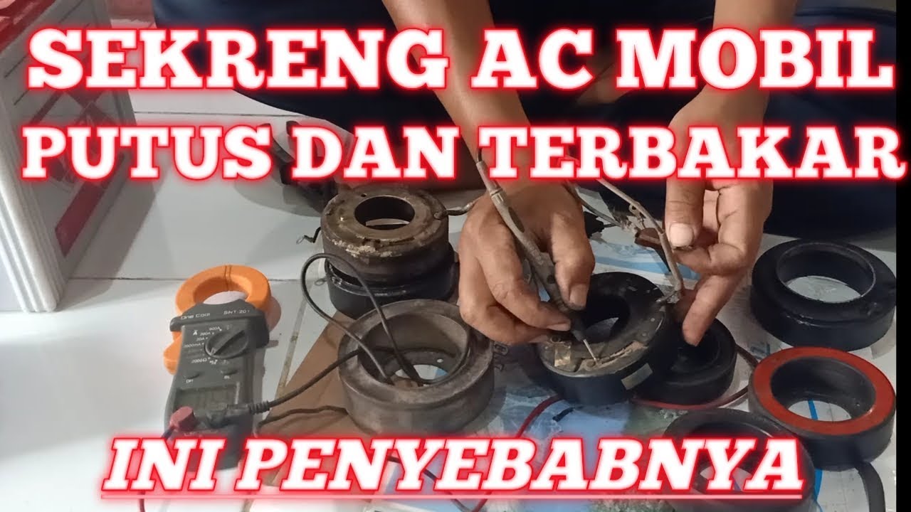 Cara Mengetes Kondisi Magnet Clutch AC Mobil.Penyebab Sekreng Ac Mudah Putus.kompresor ac mobil