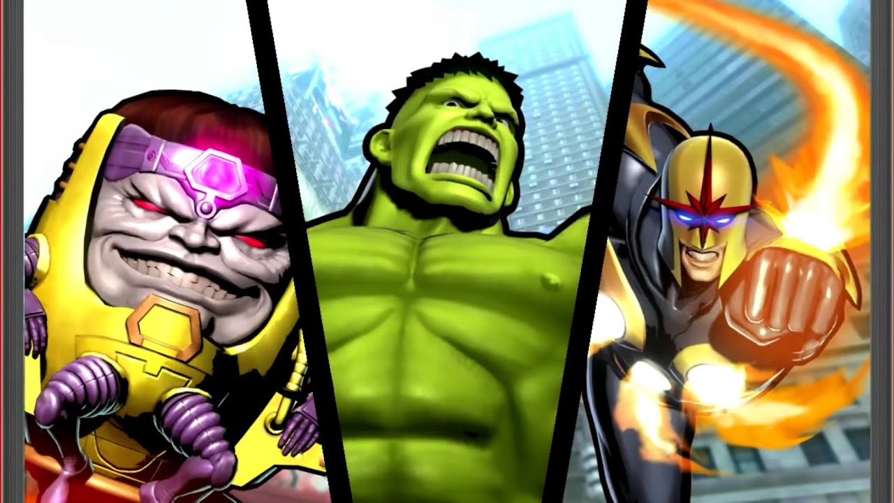 Полное прохождение игры Marvel vs Capcom 3: Халк, МОДОК и Нова в аркадном режиме.