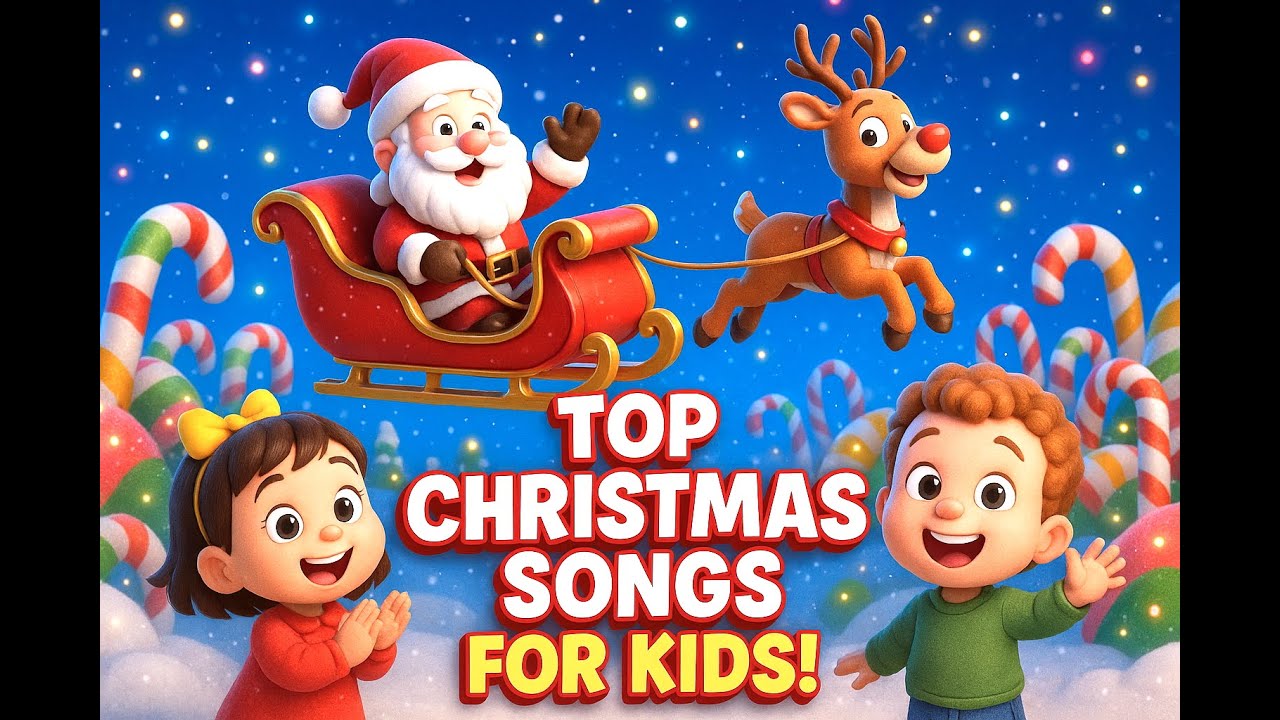 Top CHRISTMAS SONGS for Kids 🎄