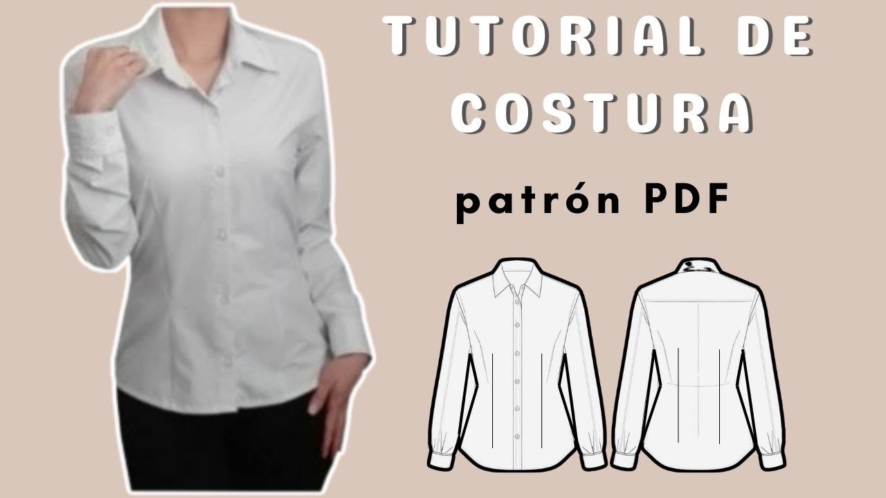 CONFECCIÓN CAMISA CLÁSICA DE MUJER 1009