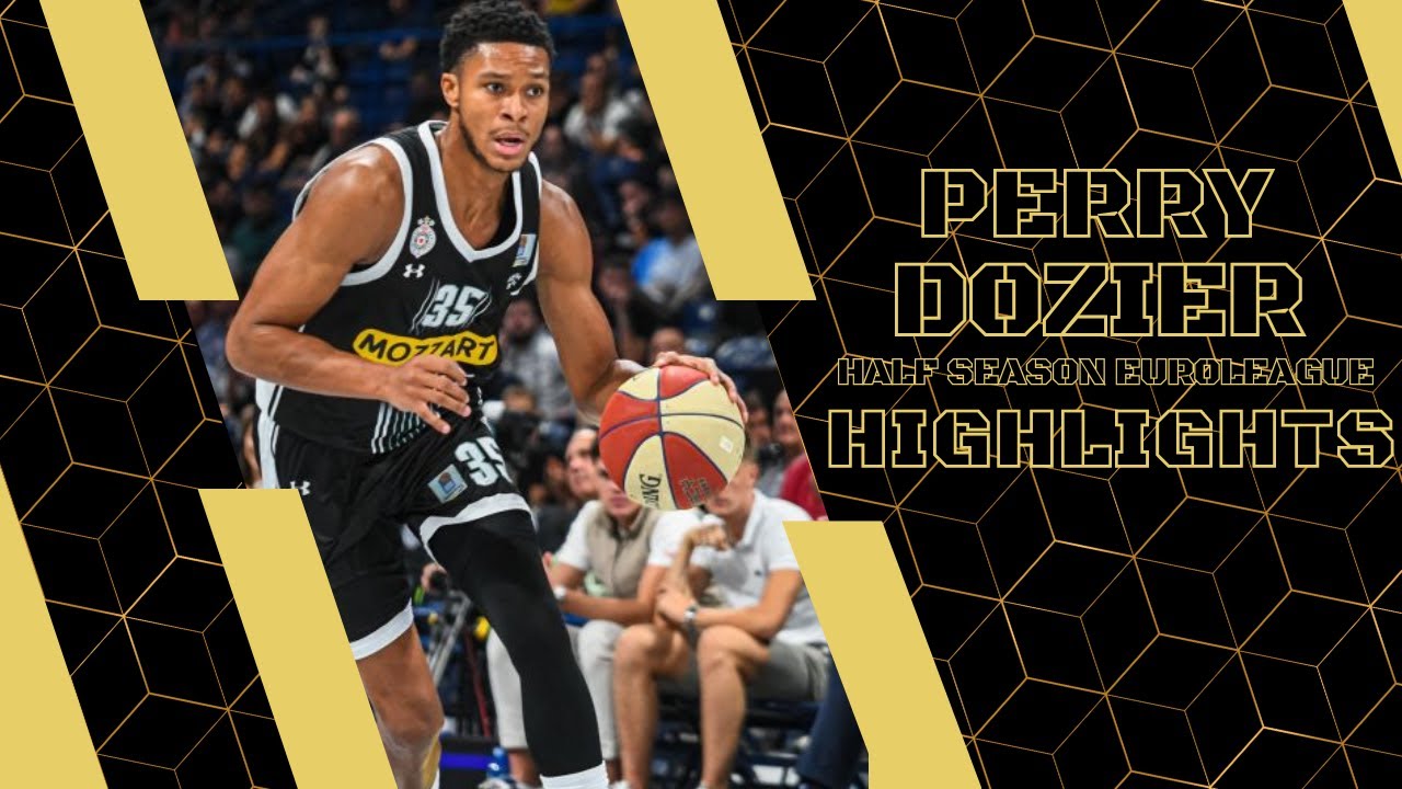 PJ Dozier #35 || KK Partizan || Euroleague Half Season || Highlights