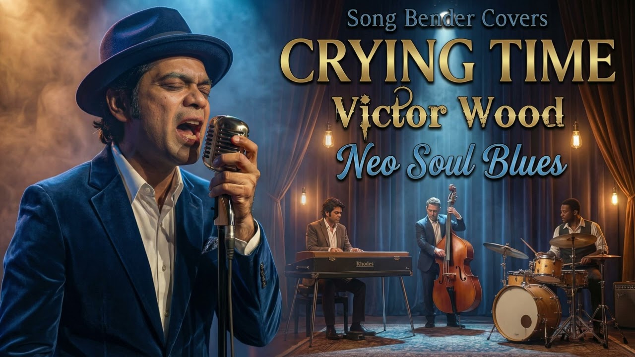 Crying Time - Victor Wood (Neo Soul Blues Cover) | Song Bender Covers