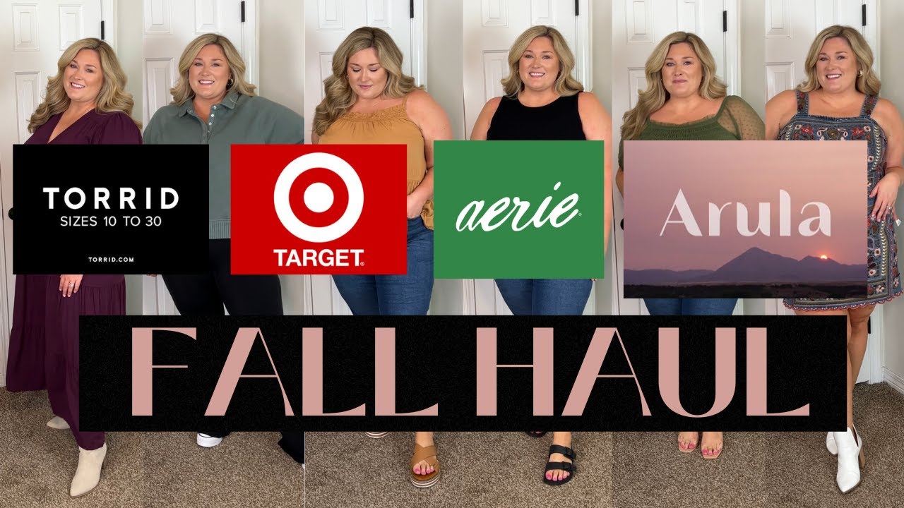 WARM WEATHER FALL HAUL | ARULA, AERIE, TARGET + TORRID
