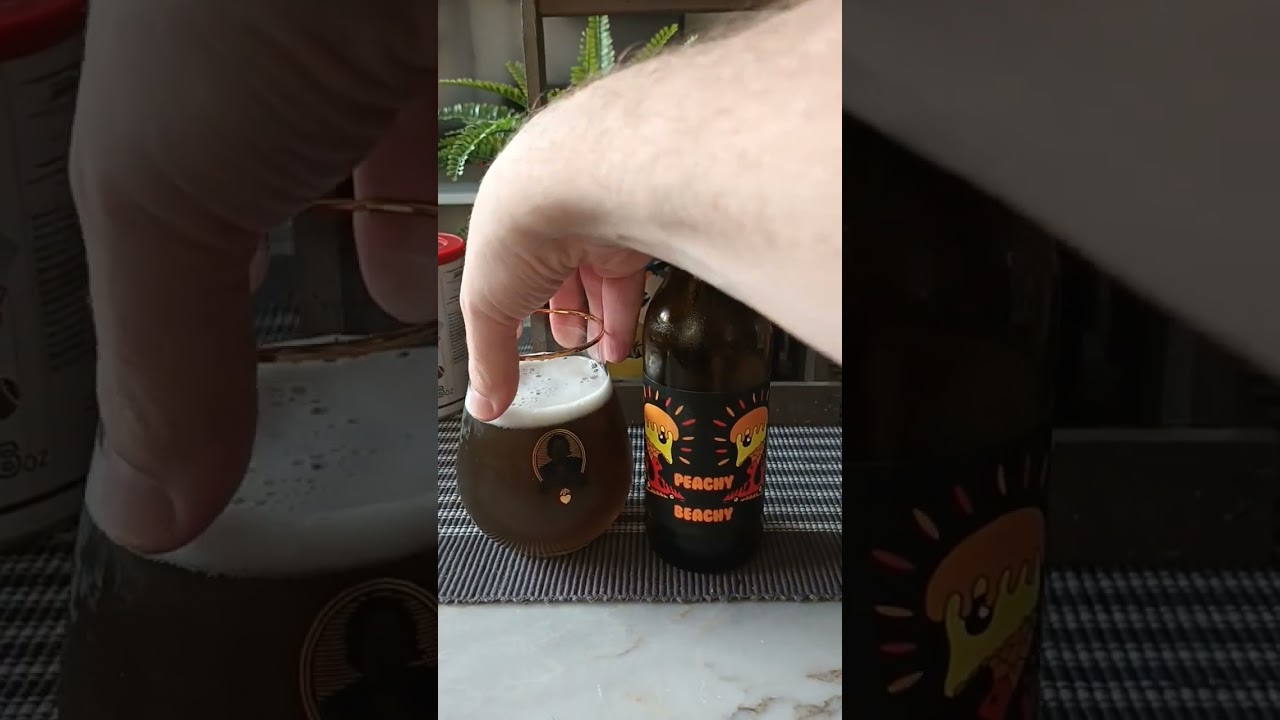 # 2069 Emmaboda Bryggeri Peachy Beachy ft. Turkisk Peppar Sour Ale 6.8 % (Sweden)
