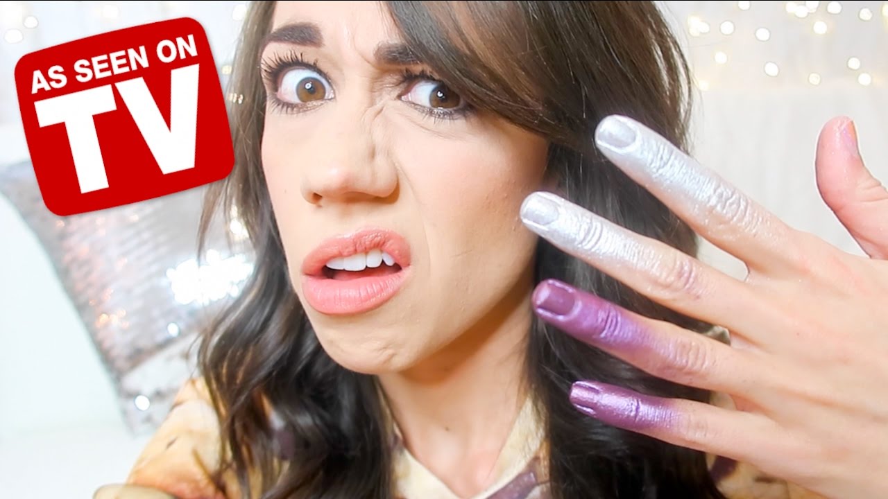 SPRAY ON NAILPOLISH FAIL!