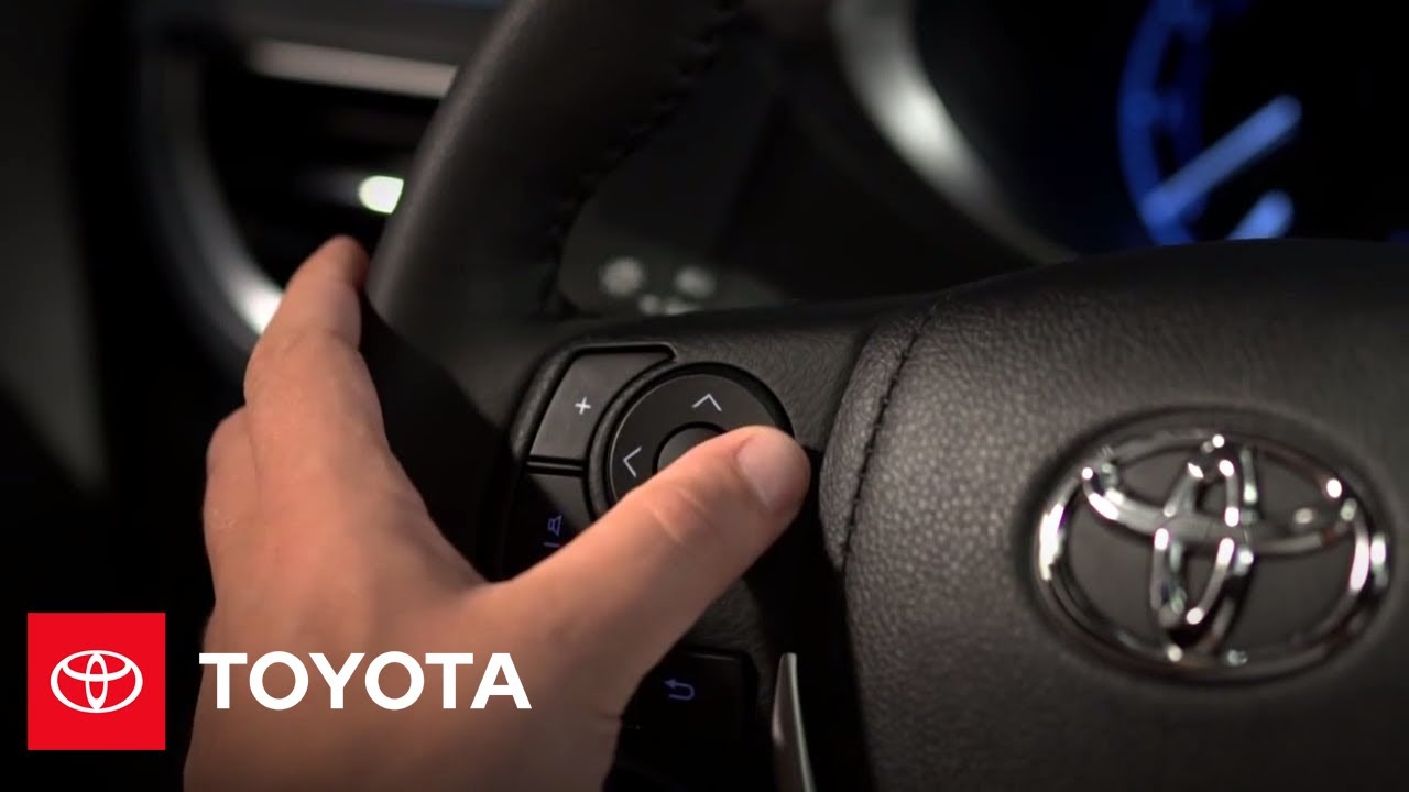 2014 Corolla How-To: Steering Wheel Controls - Audio | Toyota