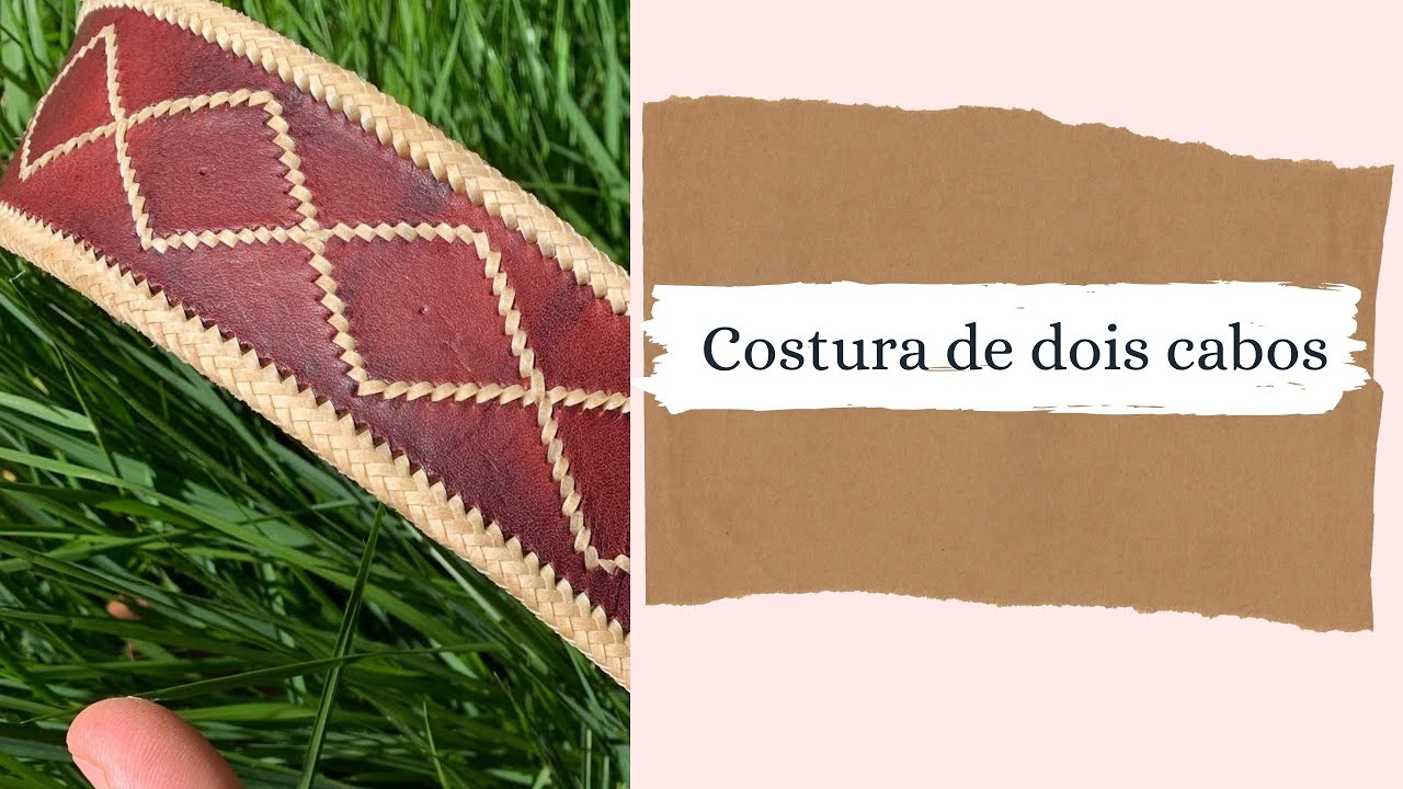 COSTURA DE DOIS CABOS