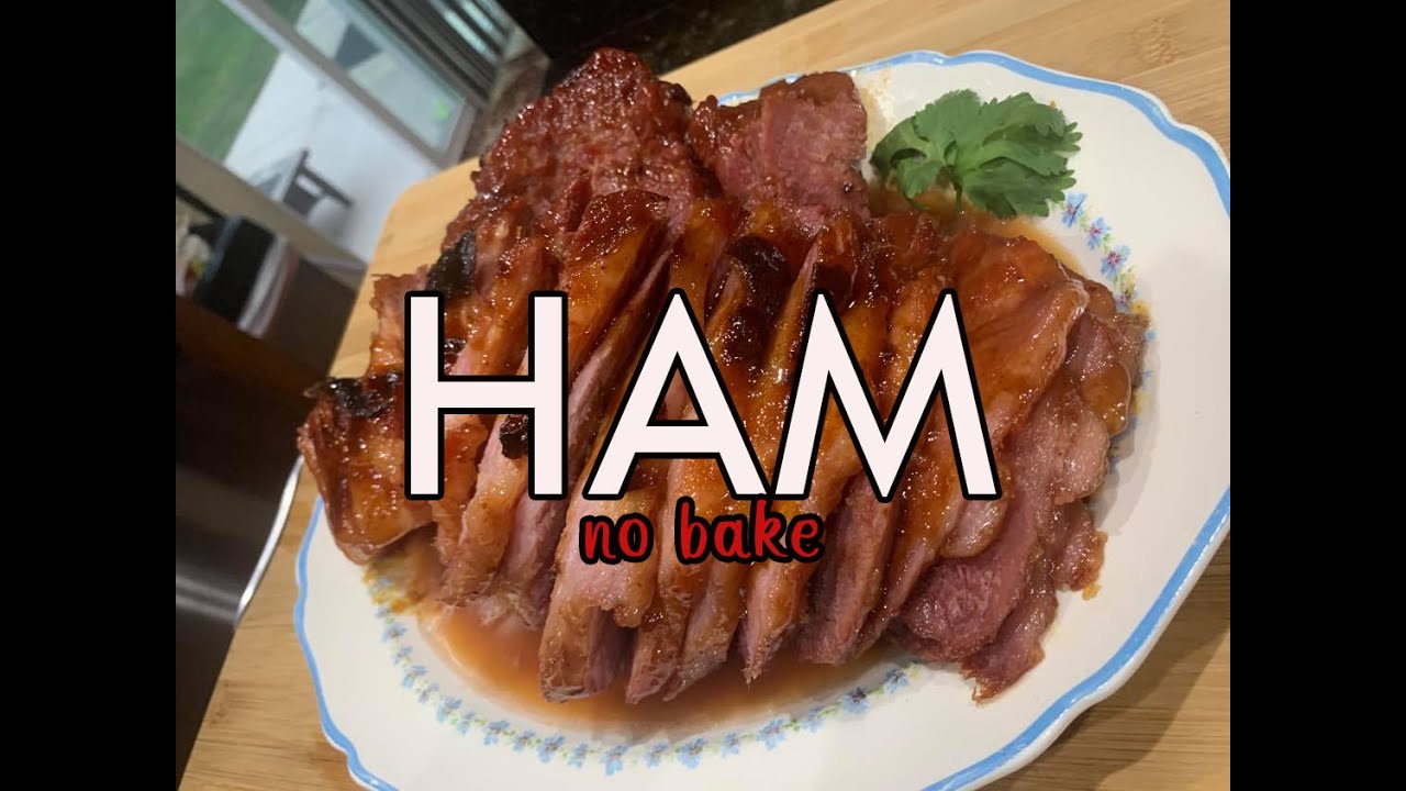 No Bake Sweet  Ham From Scratch. My Grandma's (Lola) original recipe. - Pang Negosyo Sa Pasko.