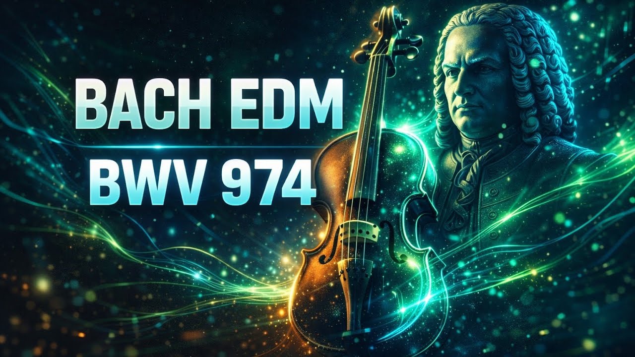 Bach — Adagio BWV 974 | Electronic / EDM Version