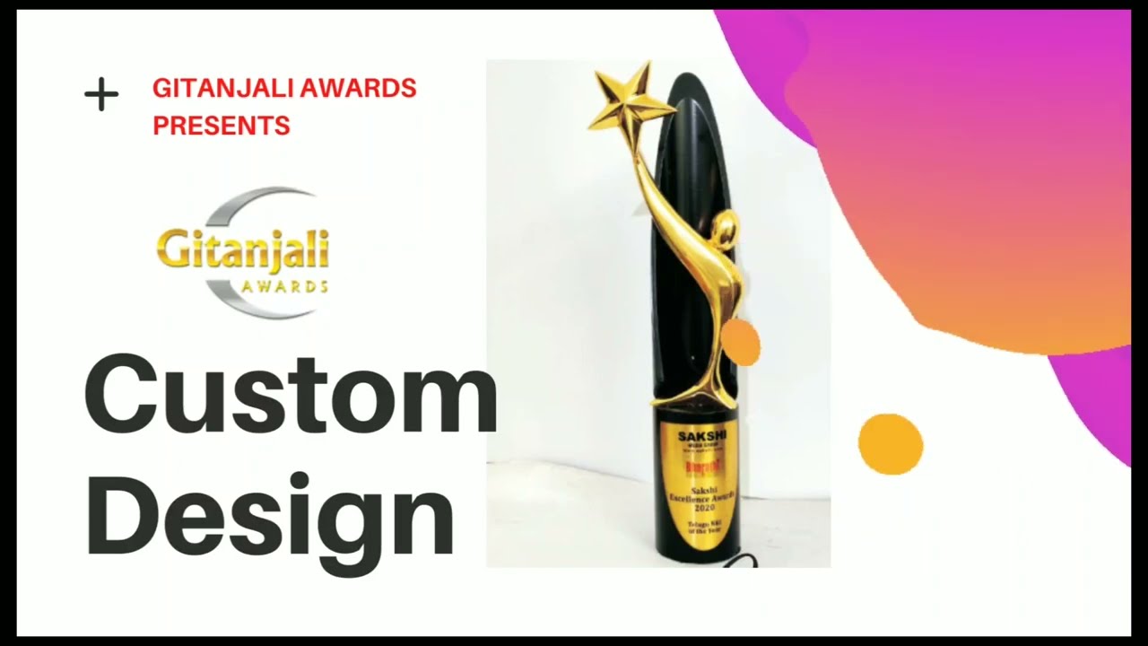 Custom Design Trophies, Awards and Mementos for Event Functions